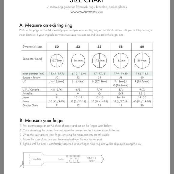 Swarovski Nirvana Flash Purple Lavender Ring NWT EU 60 Size US 9 - Picture 5 of 14